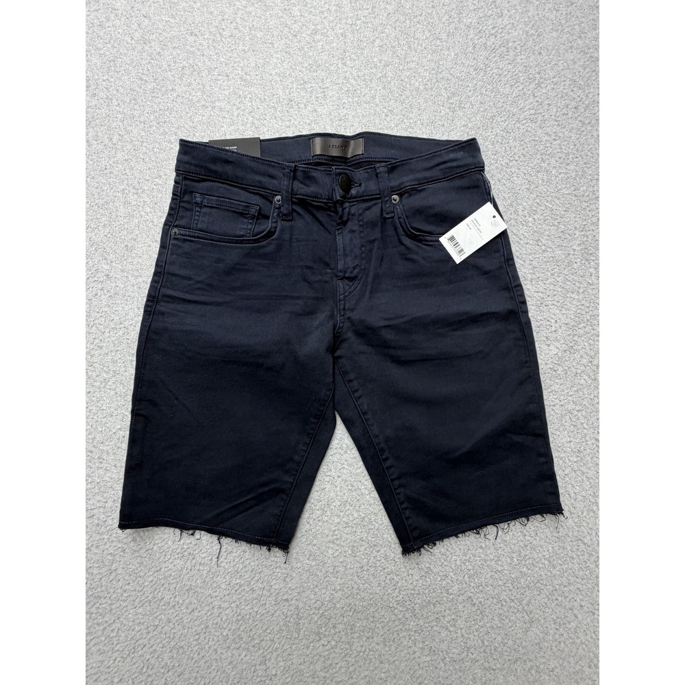 J‎ Brand Tyler Shorts Mens 28 Blue French Terry Cut Off Raw Hem Unisex